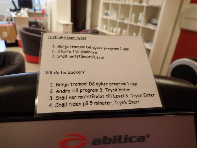 354328-13 Exercise cycle Abilica