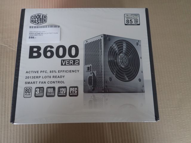 353977-1 Power supply Cooler Master B600 ver2