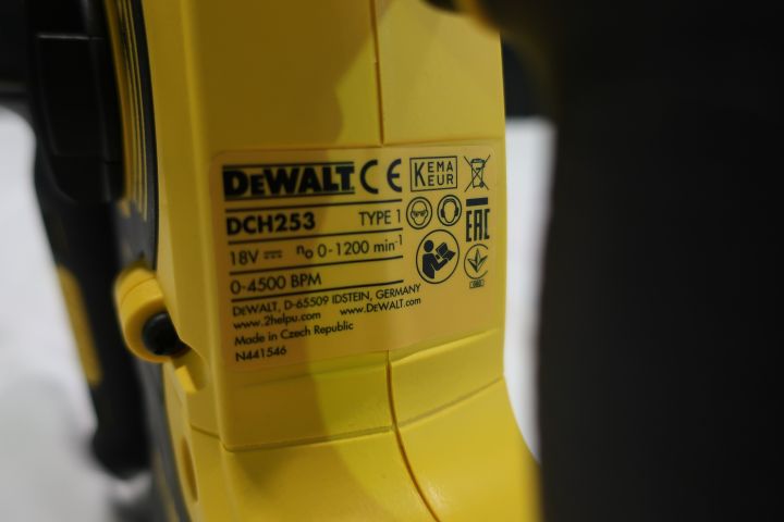 389364-4 DRILLHAMMER DCH253NT-XJ 18V