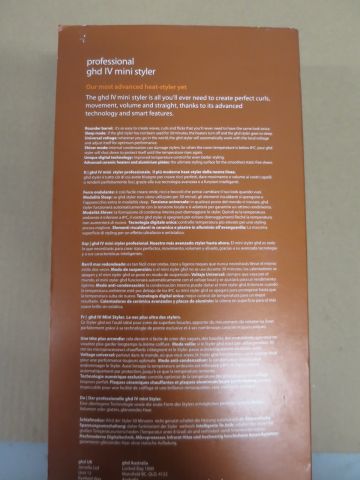 350904-6 ghd IV mini styler Straightener