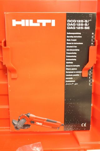 367493-2 Hilti DAG 125-S