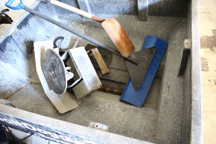 380840-4 Snöblad och sandspridare för montage på bil