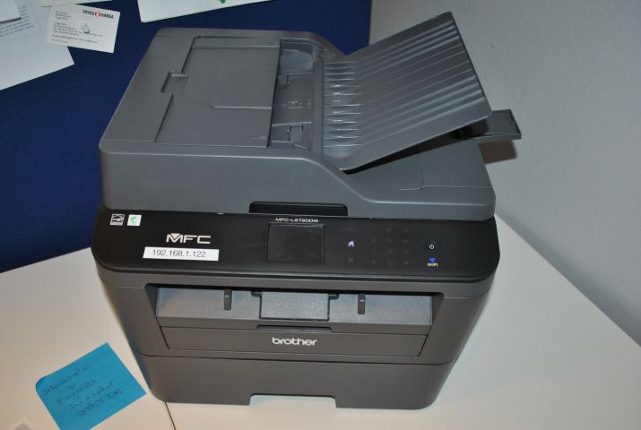 392323-1 Three printers Brother and HP Photosmart