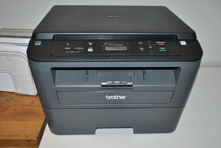 392323-4 Three printers Brother and HP Photosmart