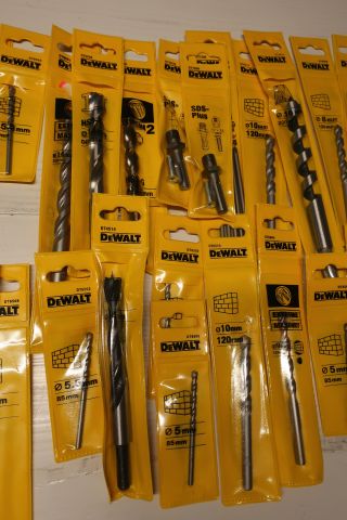 378217-3 Dewalt borr olika storlekar. FRI FRAKT!
