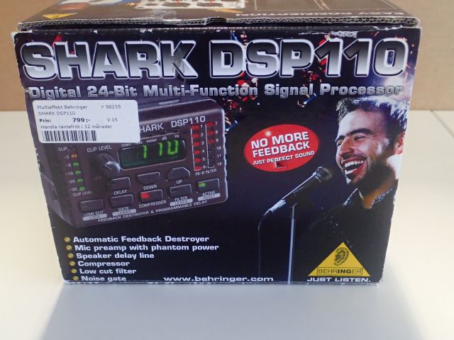 354040-1 Behringer Shark DSP110