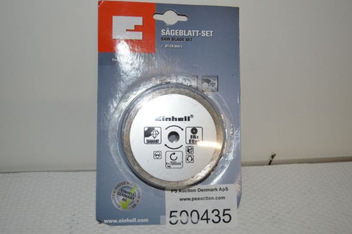 364329-2 Mini-håndrundsav, Einhell Classic TC-CS 860 Kit. Ubrugt. Fragt kan aftales