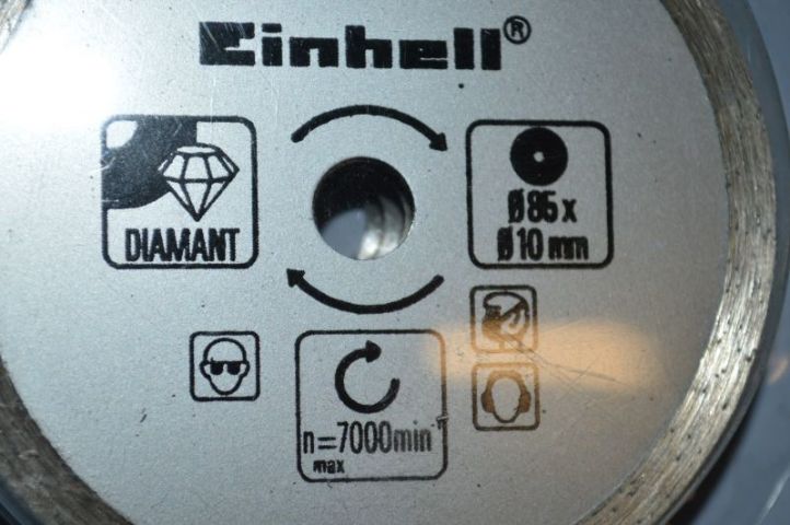 364329-4 Mini-håndrundsav, Einhell Classic TC-CS 860 Kit. Ubrugt. Fragt kan aftales