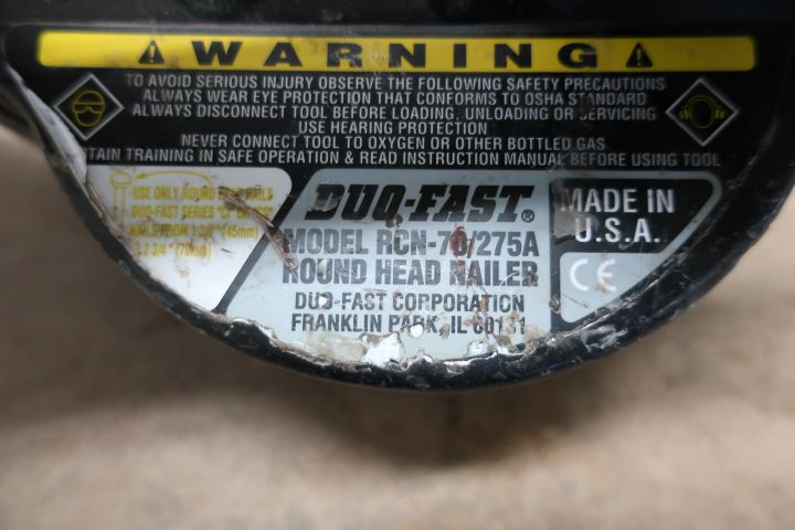 394418-6 Nail gun Duo-Fast RCN-70/275A