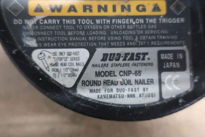 394424-6 Nail gun Duo-Fast CNP-65