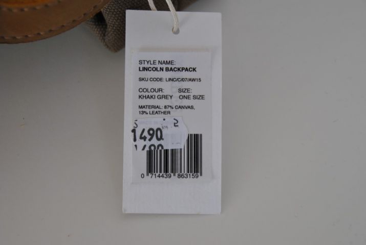 394076-2 Backpack Forbes & Lewis