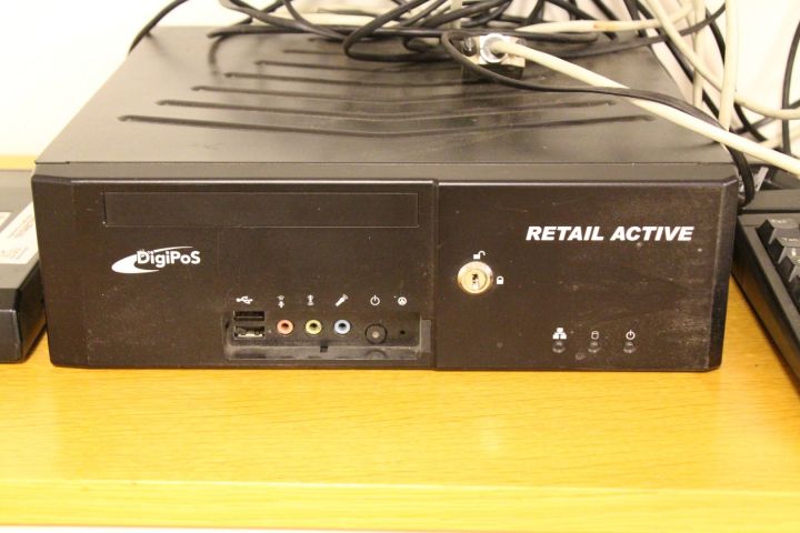 387941-5 Kassassytem, DigiPoS, med kontrollbox. FRI FRAKT