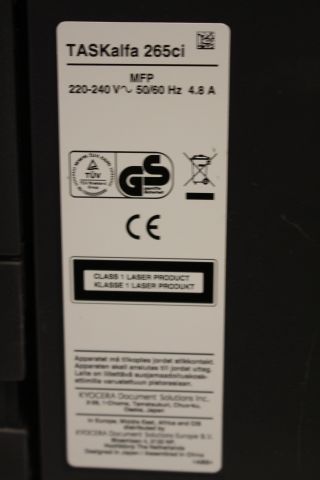 395204-9 Kyocera Taskalfa 265ci