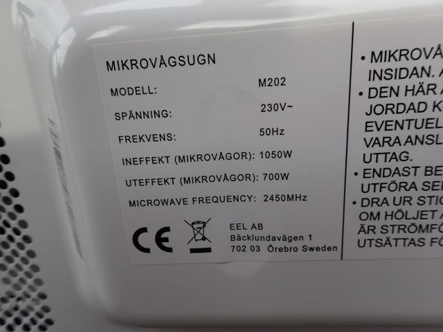 326723-11 Microwave Elis & Elsa