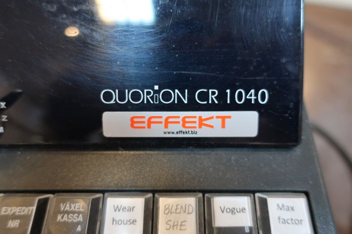 395512-5 Cash register Quorion CR 1040