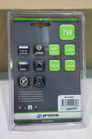 396595-3 Proove led lights, 50pcs. New!