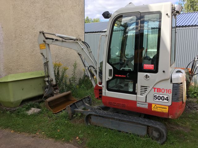 396670-1 Minidigger Takeuchi TB 016  2008