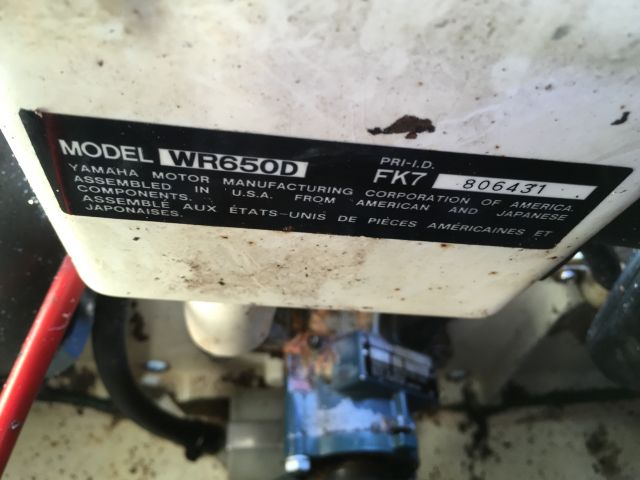 396759-14 Yamaha Waverunner 650 LX