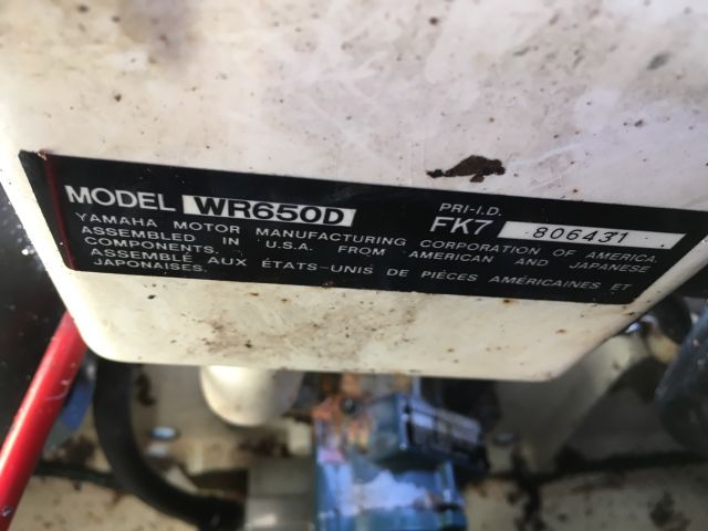 396759-15 Yamaha Waverunner 650 LX