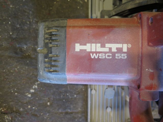406452-2 Circular saw Hilti WSC 55, hand mill Einhell