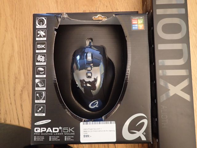 261253-2 NEW QPAD Gaming Mouse and Mionix Mouse Pad
