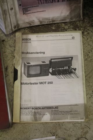 402376-8 Motortestare/Avgasmätutrustning Bosch CompacTest