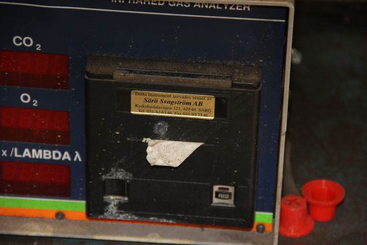 407198-4 Avgasmätare Servitron 190 m,m