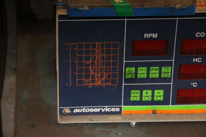 407198-8 Avgasmätare Servitron 190 m,m