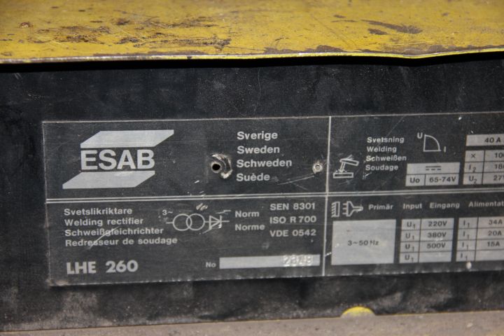 407224-4 ESAB Welding Transformer