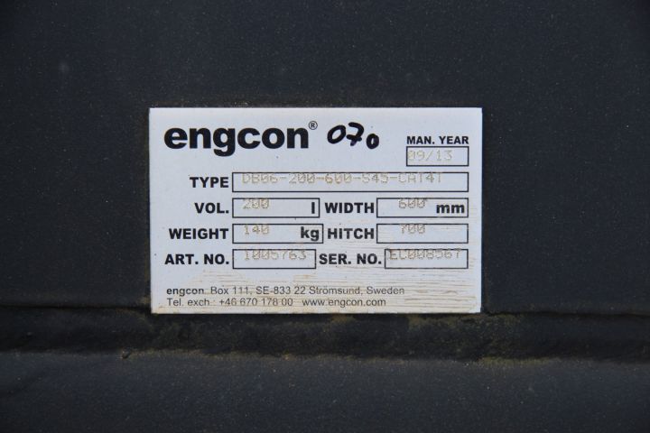 387070-2 Kabelskopa Engcon 200L/600mm (S45) -2013