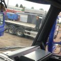 403669-9 VOLVO FH12 6 * 2 with tipping flap and Palfinger crane. ROR493