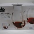 397001-4 12 pcs drinking jars and 4 pcs avec glass
