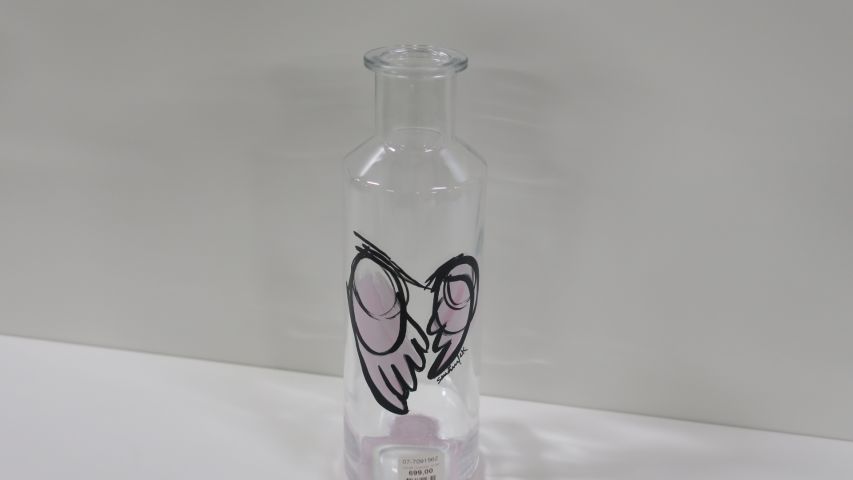 389883-2 Kosta Boda Karaff Guardian Angel