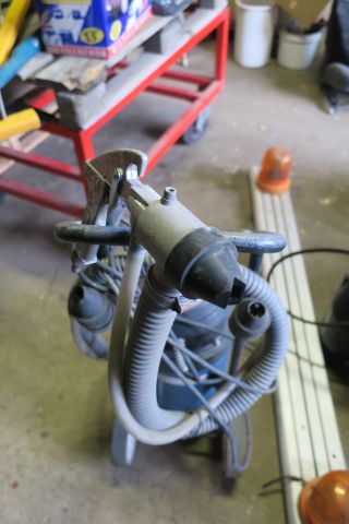 377437-2 Nederman blaster, vacuum suction, compressed air container, rotella on ramp