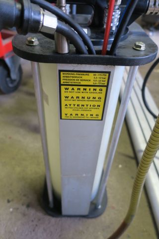 377437-5 Nederman blaster, vacuum suction, compressed air container, rotella on ramp