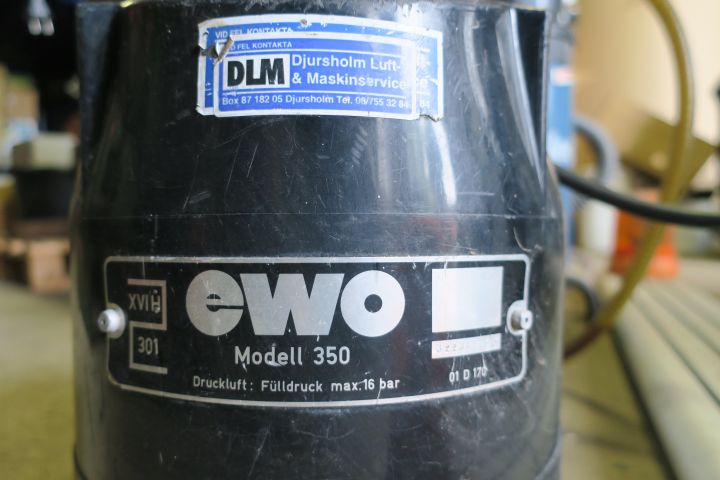 377437-11 Nederman blaster, vacuum suction, compressed air container, rotella on ramp