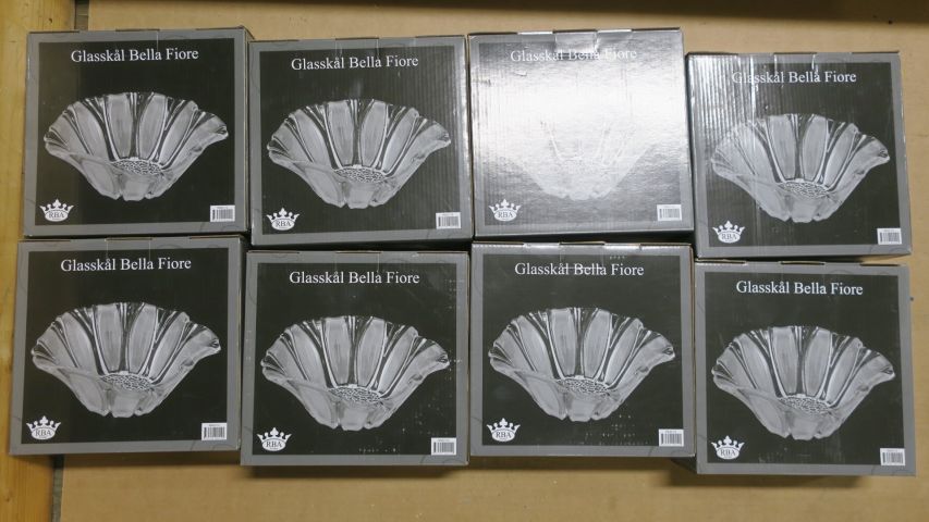 397236-1 8st RBA Glasskål Bella Fiore