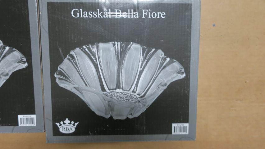 397236-2 8st RBA Glasskål Bella Fiore