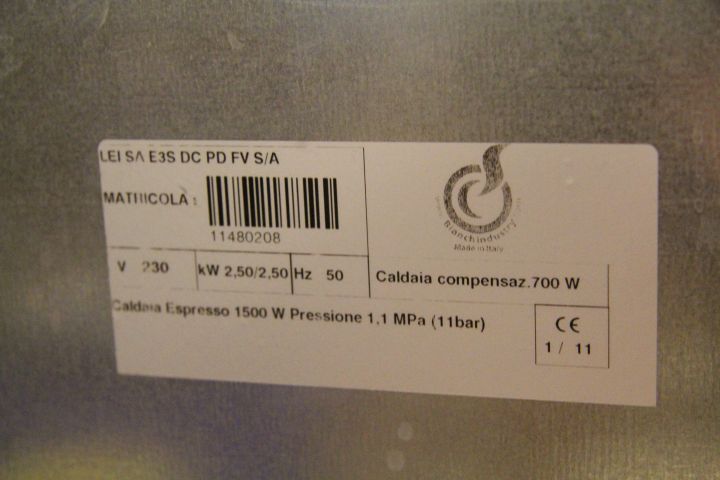 387172-5 Kaffeautomat Bianchi LEISA