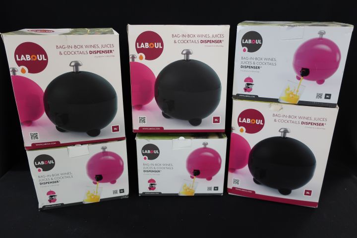 397095-1 6 pcs Bag-in-box dispenser