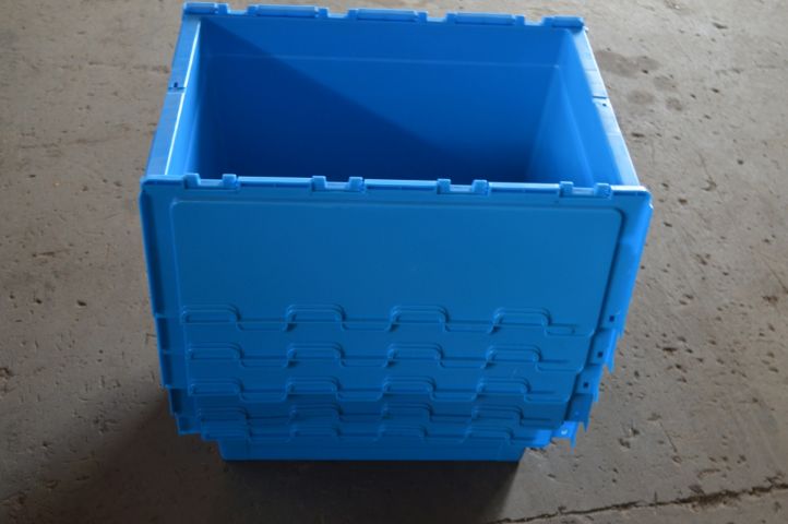 408789-5 Liquidation item: 5 x Gobox stacking and container boxes. Free shipping