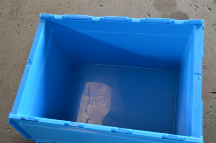 408789-6 Liquidation item: 5 x Gobox stacking and container boxes. Free shipping