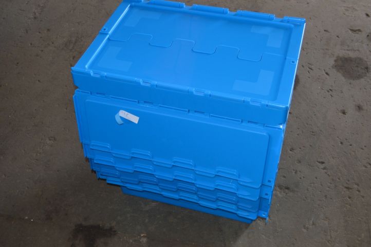 408789-8 Liquidation item: 5 x Gobox stacking and container boxes. Free shipping
