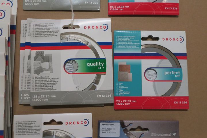 408815-5 Diamond cutting discs Dronco