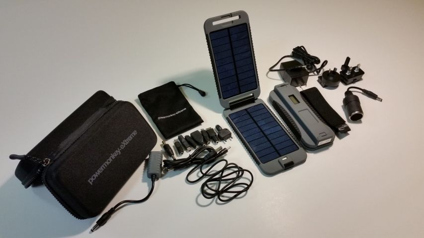 412930-1 Powertraveller Powermonkey eXtreme 12V waterproof rugged solar powered charger