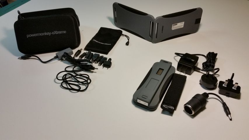 412930-3 Powertraveller Powermonkey eXtreme 12V waterproof rugged solar powered charger