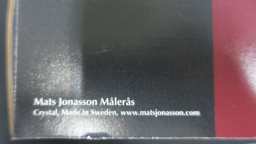 397308-8 Mats Jonasson Målerås Glasfigurer