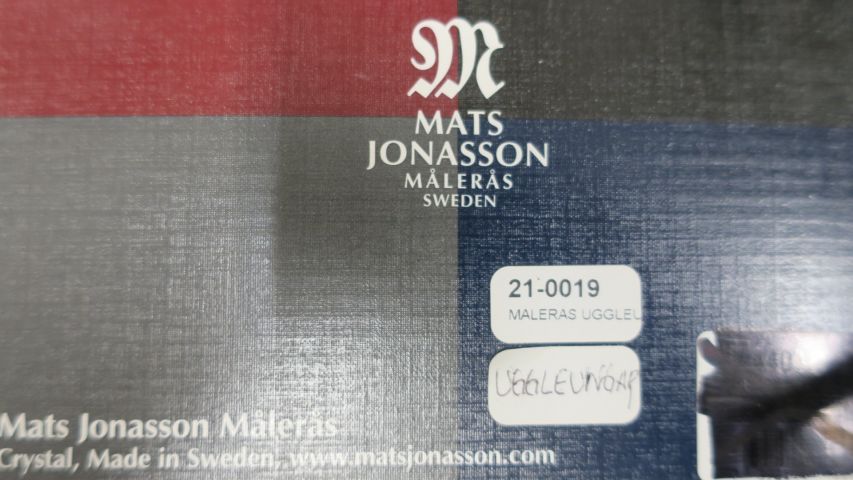 397308-9 Mats Jonasson Målerås Glasfigurer