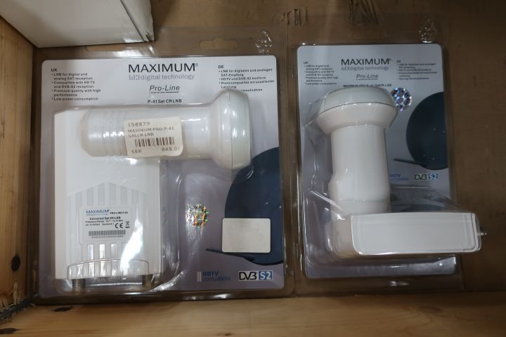 397126-15 Parti med digitalboxar och tillbehör till digital-TV