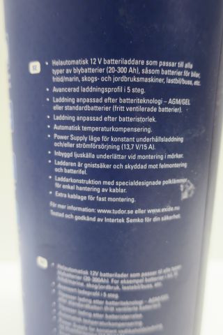 408925-2 Battery charger Exide 12v/15a & 12v/4a